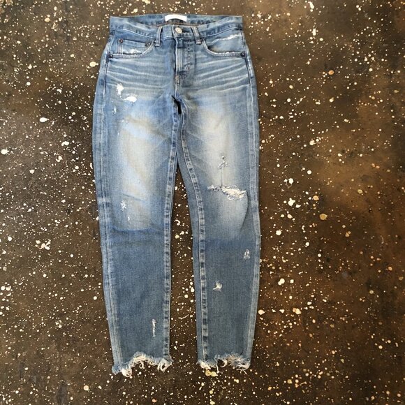 Moussy Vintage Glendele Skinny Jeans Light Blue - Picture 8 of 11
